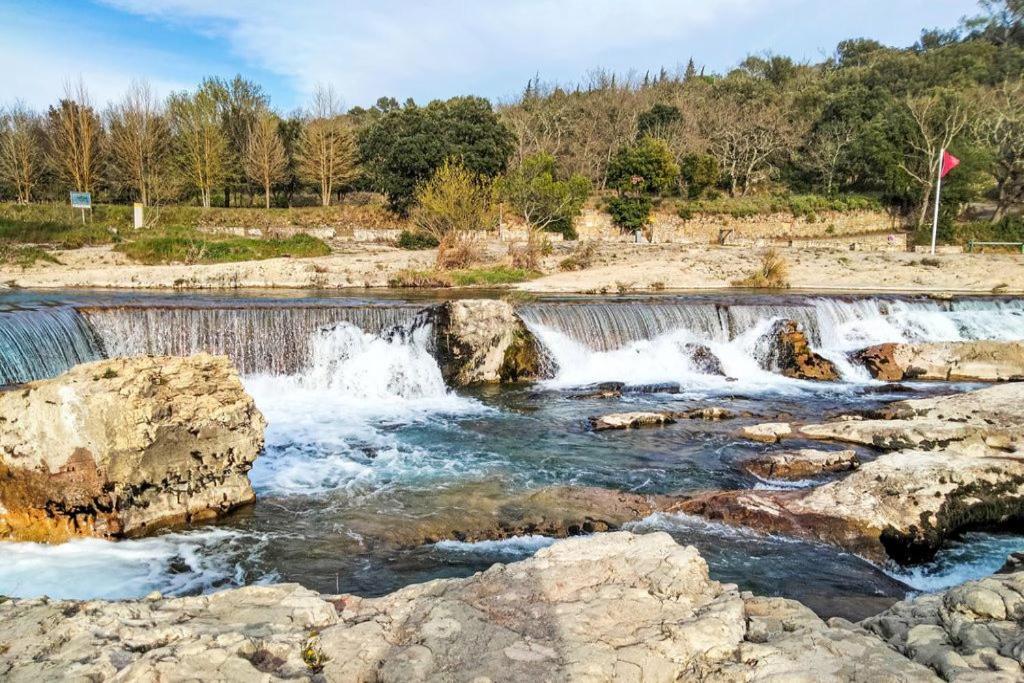 Gite Les Oliviers 10 Pers Piscine Au Calme 4 Etoiles Saint-Laurent-la-Vernède Dış mekan fotoğraf